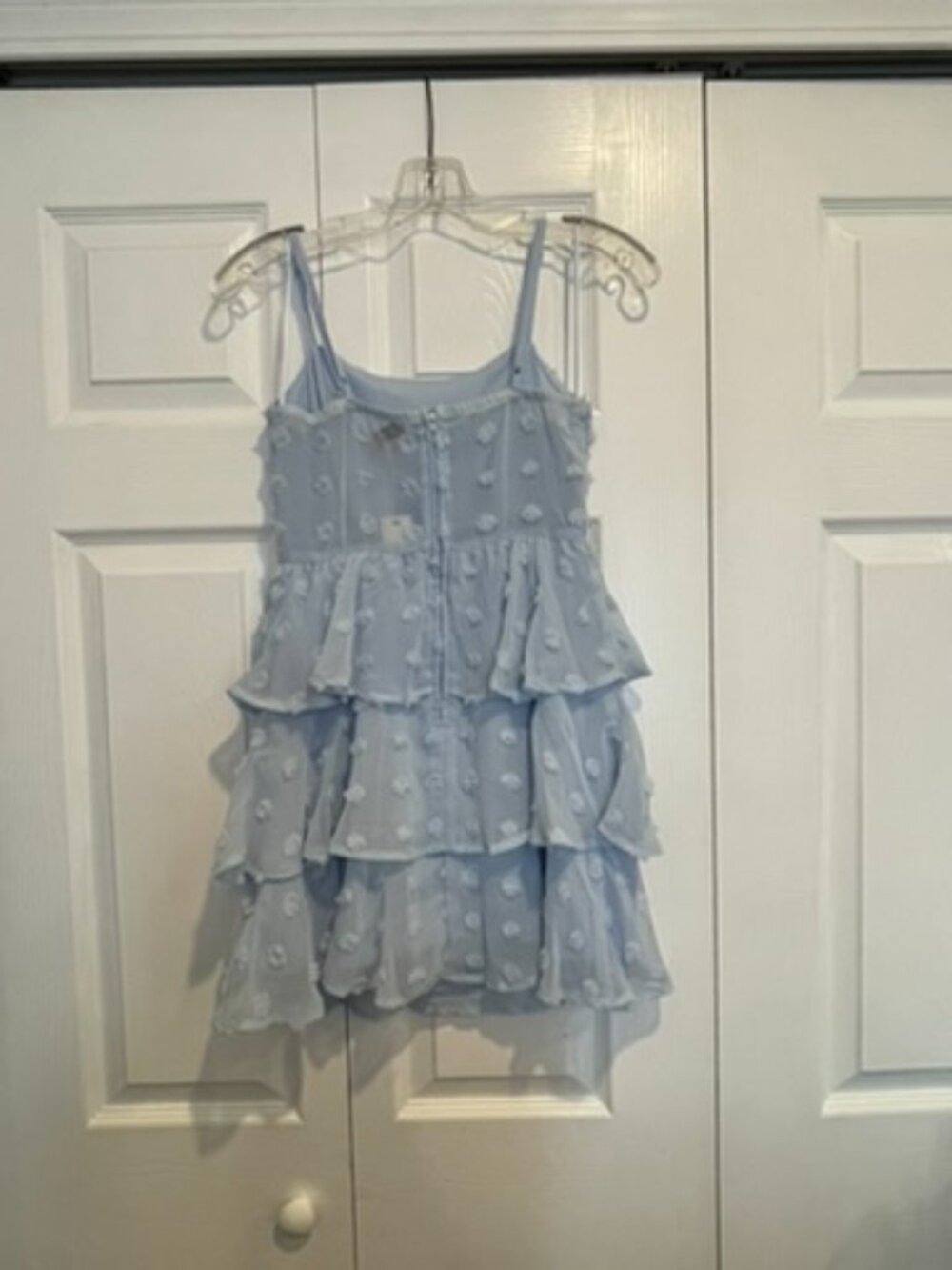 Light Blue Mini Dress - Picture 4 of 6